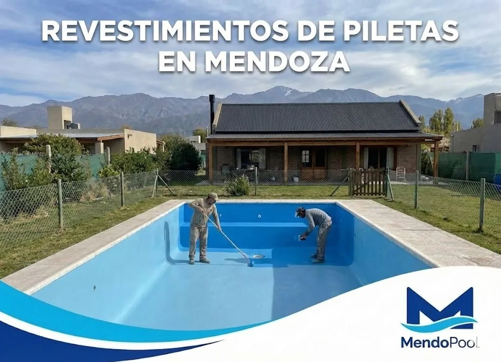 Pileta revestida con venecitas premium en Mendoza